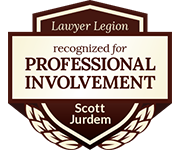 Lawyer Legion | recognized for Professional Involvement | Scott Jurdem